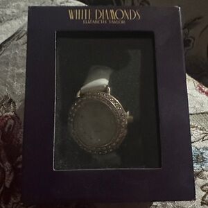 White Diamonds Watch with Gold Accents